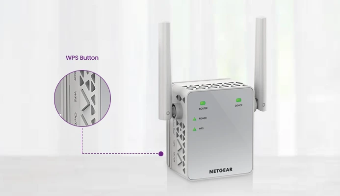 Netgear Extender Setup Through the WPS Button