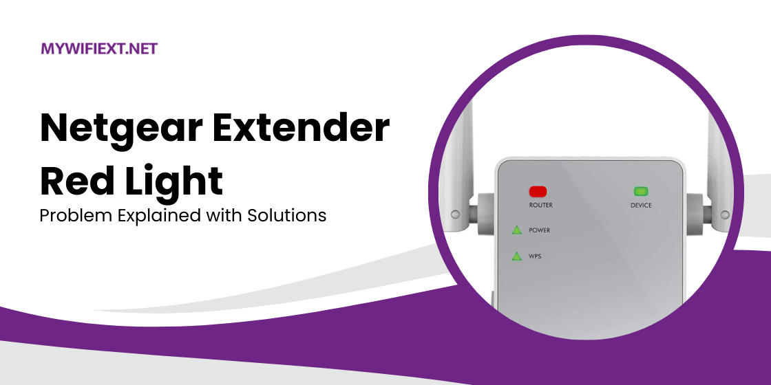 Netgear Extender Red Light
